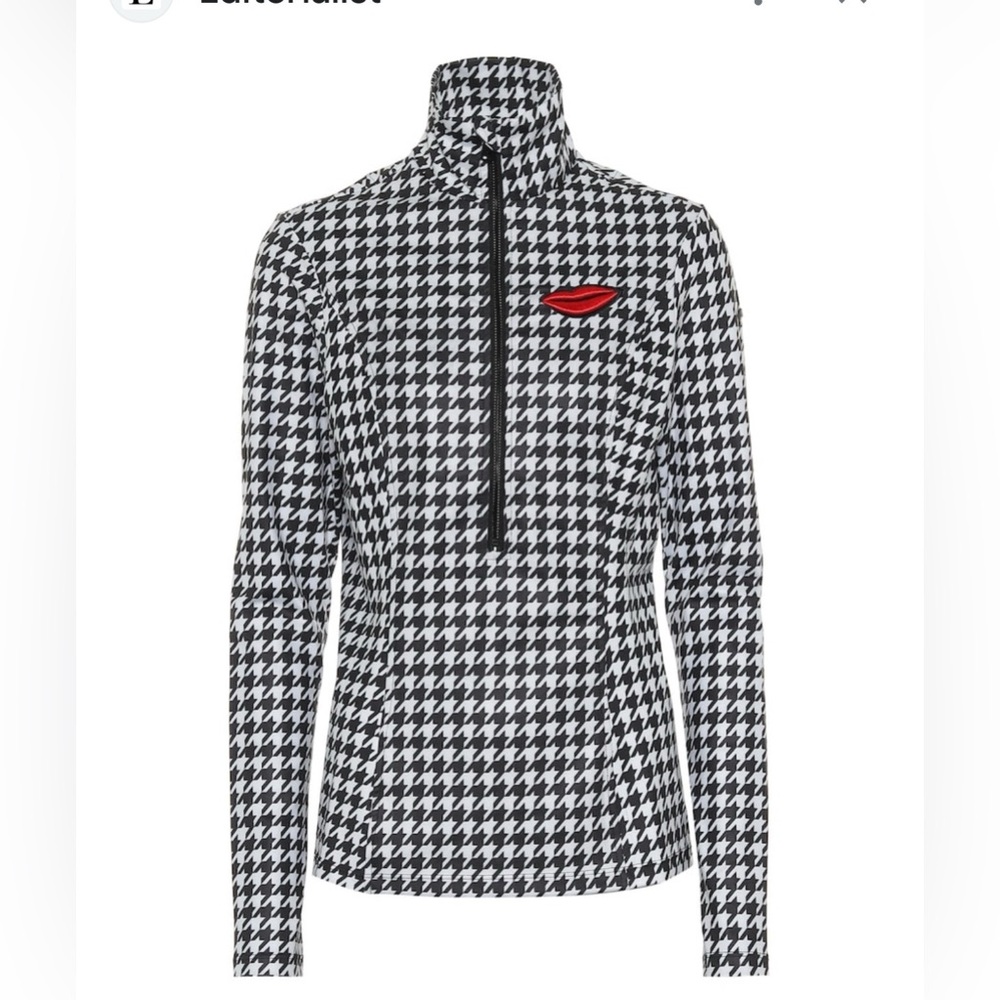 Goldbergh XXL women’s Bree Pulley half-zip base layer Ski checkered $189
